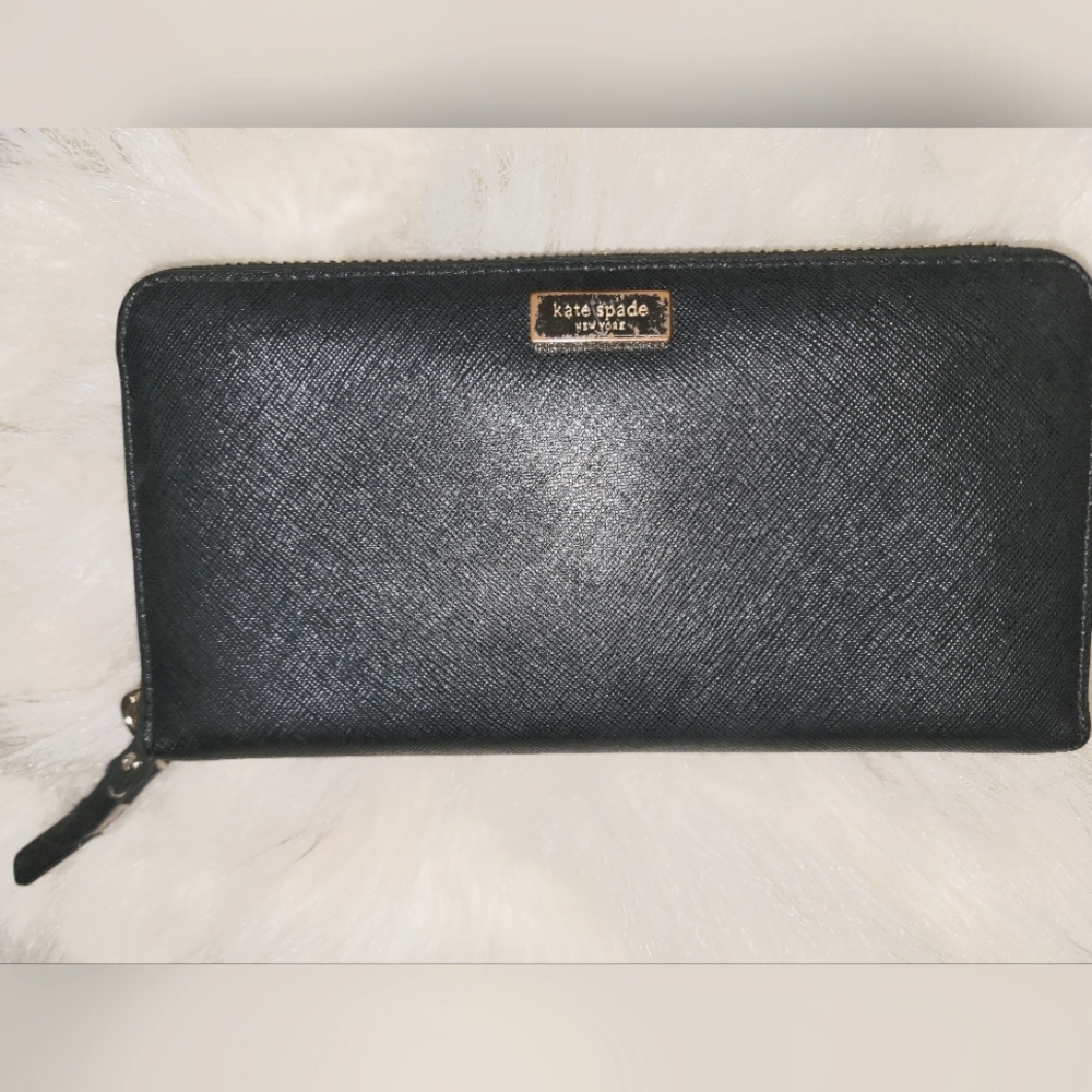 Classic Black Kate Spade black wallet